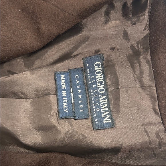 Giorgio Armani Women's Dark Brown Suit Jacket - Picture 2 of 16